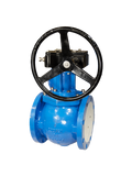 AWWA Plug valve with hand wheel.
