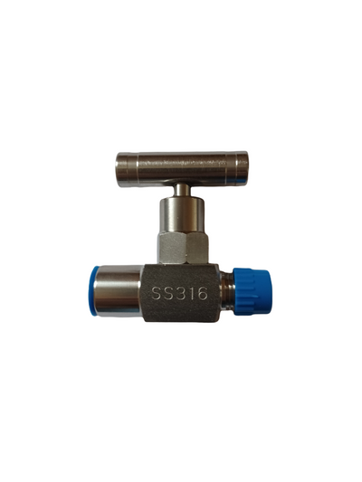 1/4" NPT M X F 316 SS Needle Valve - Trerice