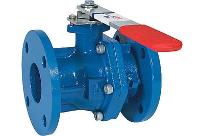American Valve 3700 Cast Iron Flanged Ball Valve
