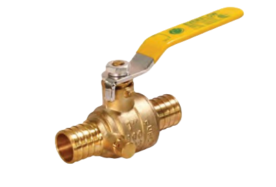 Purge Drain • CSA Certified • Lead Free • Full Port • 600 WOG
■ Dezincification Resistant (DZR) Lead Free Brass Material
■ Blow Out Proof Stem Design
■ Stainless Steel Ball
■ Pex Ends Conform to ASTM F1807
■ 600 psi (WOG) 150 psi (WSP) Service
■ Temperatu