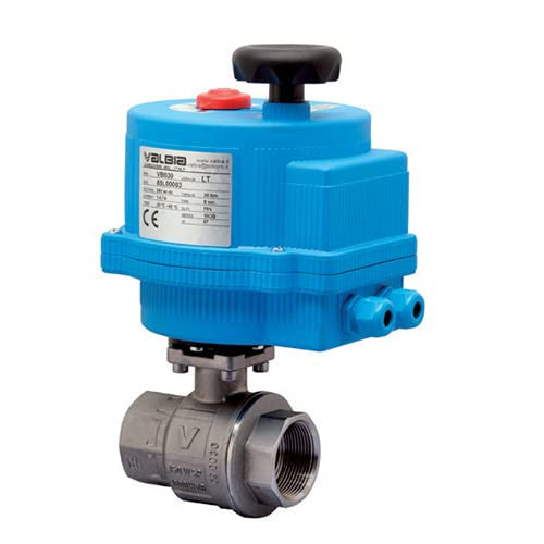 Stainless steel electric actuated ball valve