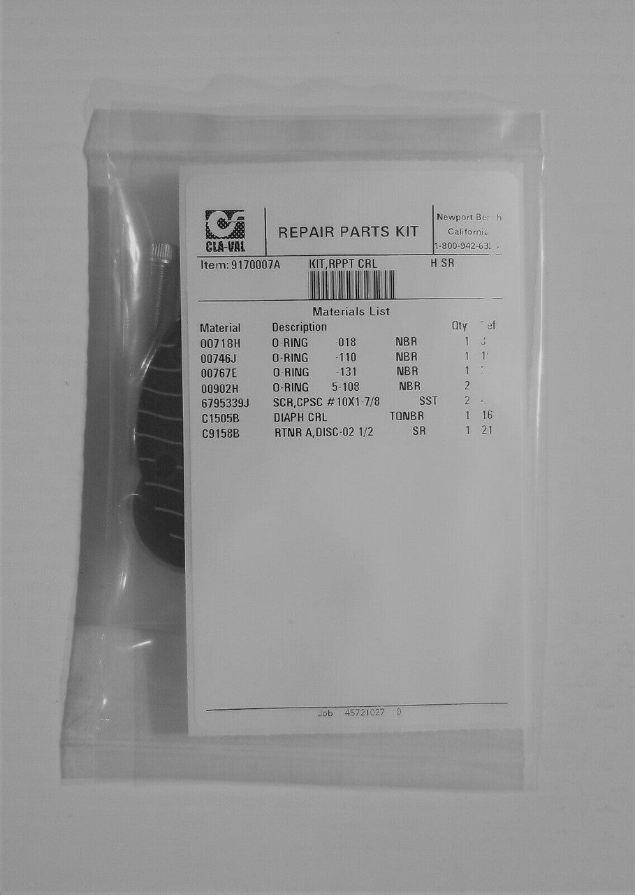 Cla-val CRL repair kit