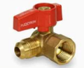 Angle Gas Ball Valve FTGV-A - Flextron