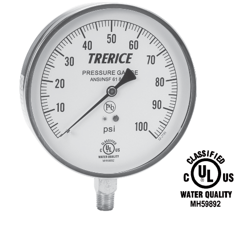 stainless steel pressure gauge