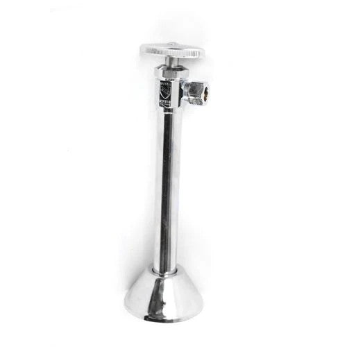 Multi Turn Straight Stop W/5" Extension Tube - Lead Free - SWEAT