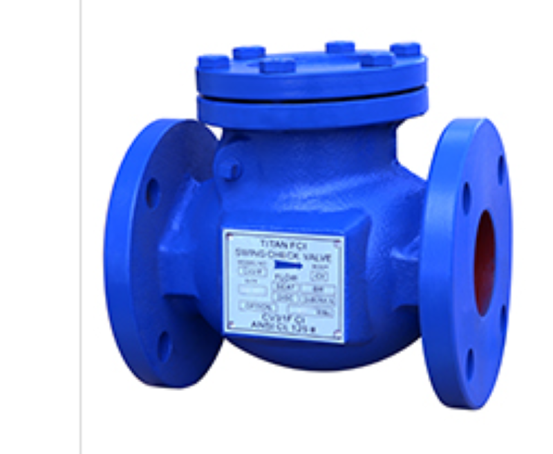 Swing Type Check Valve, Single Disc - 125# Flanged No Lvr/Wt