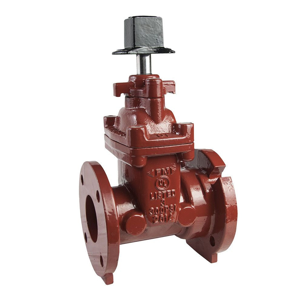 803 Series - Ductile Iron UL/FM Flanged x Mechanical Joint NRS Gate Valve
