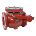 Lever and Weight Swing Check valves manufactured to AWWA C508 Standard. Resilient seated disc seals against integral bronze seat ring. Full waterway design. Available in 2” through 24” sizes, Flanged ends, ANSI B16.1, Class 125. 200 psi Water Working Pres