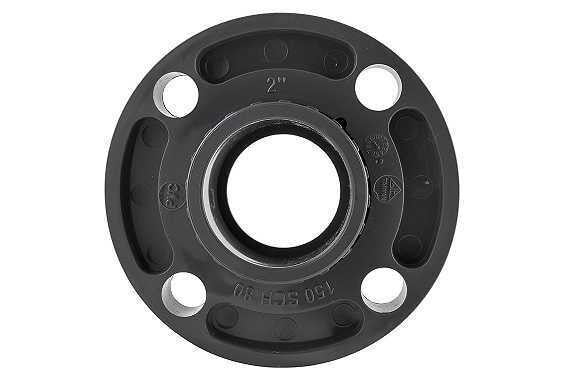 4" PVC Flange - Schedule 80 PVC- Van Stone Flange