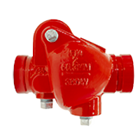Fire protection swing check valve