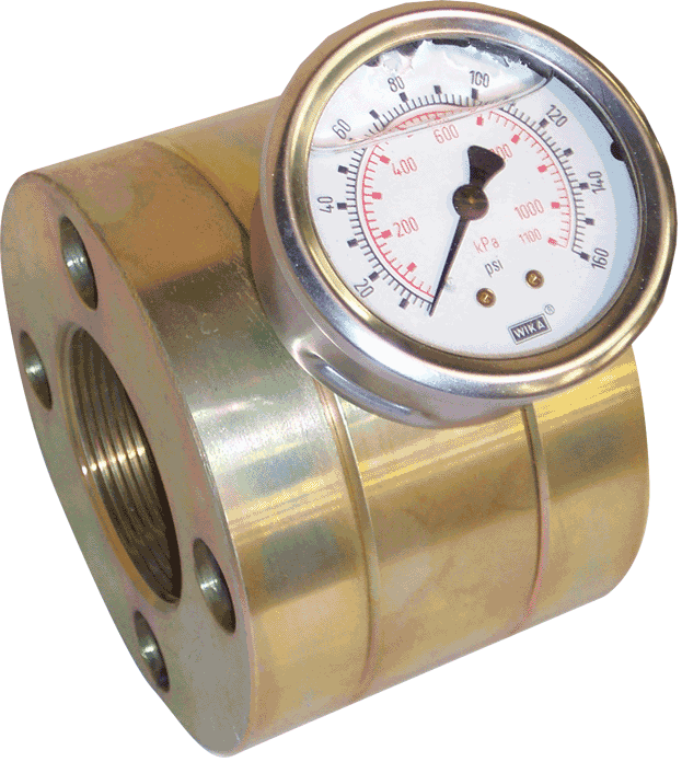 Series TPS/WPS pressure sensors provide the ideal method of protecting pressure measurement and control instruments in process lines.  The full port flow- through design is self-cleaning, eliminating the problem of seal cavity blockage that is common with