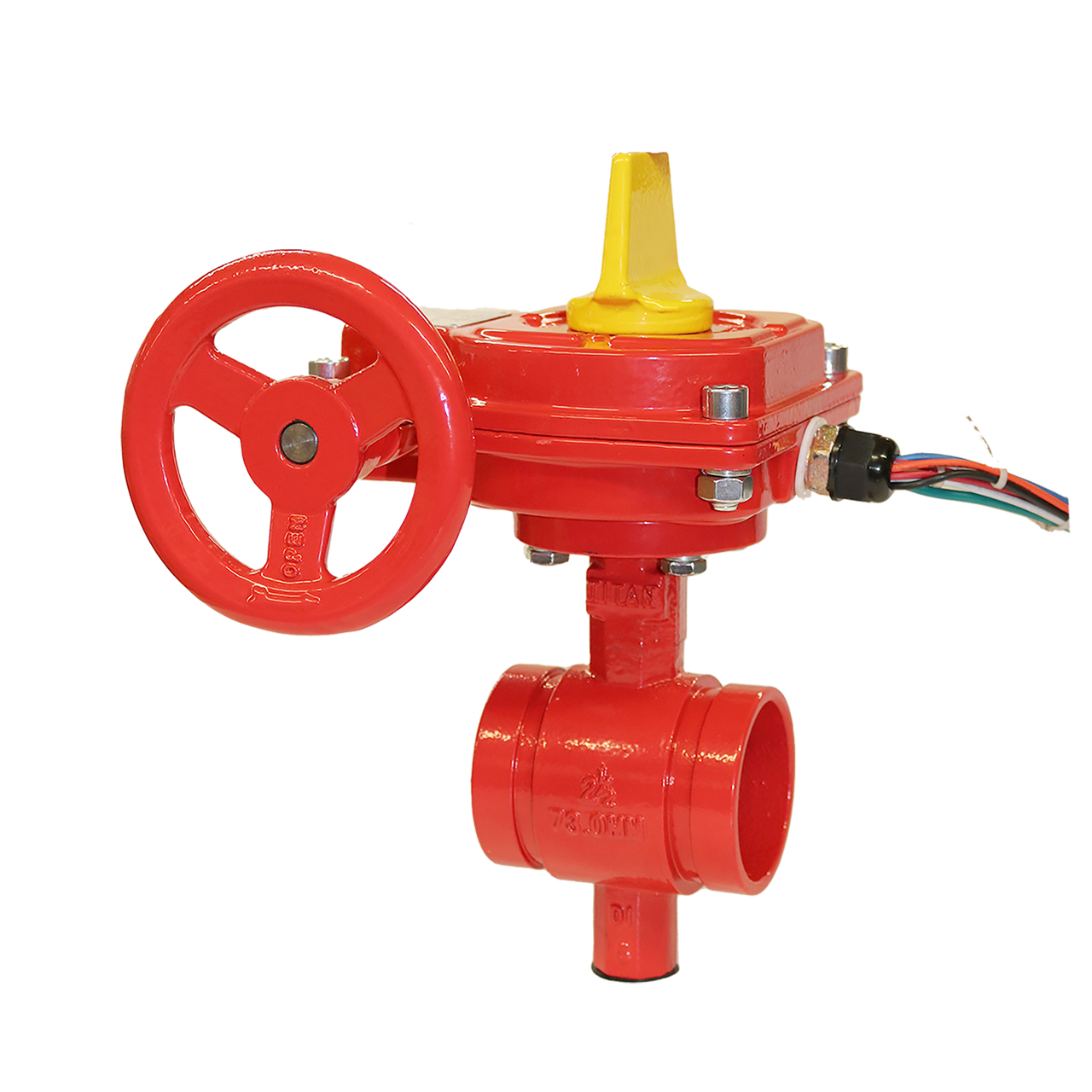 fire protection butterfly valve