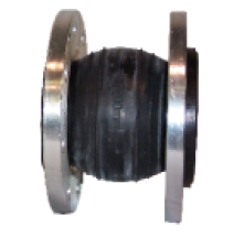 The MJ-80 single-arch expansion joint features a precision molded elastomer compound reinforced with multiple plies of nylon. The spherical shape of the arch provides a smooth, low turbulence flow which will handle process fluids with suspended solids. In