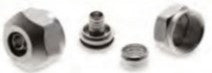 Pex Manifold Adapter Nickel F1807 Crimp Pex