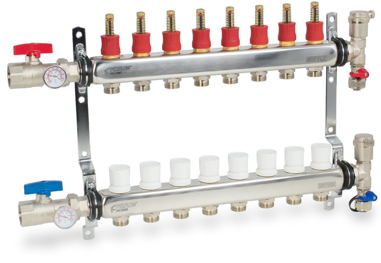 Pex Radiant Heat Manifolds