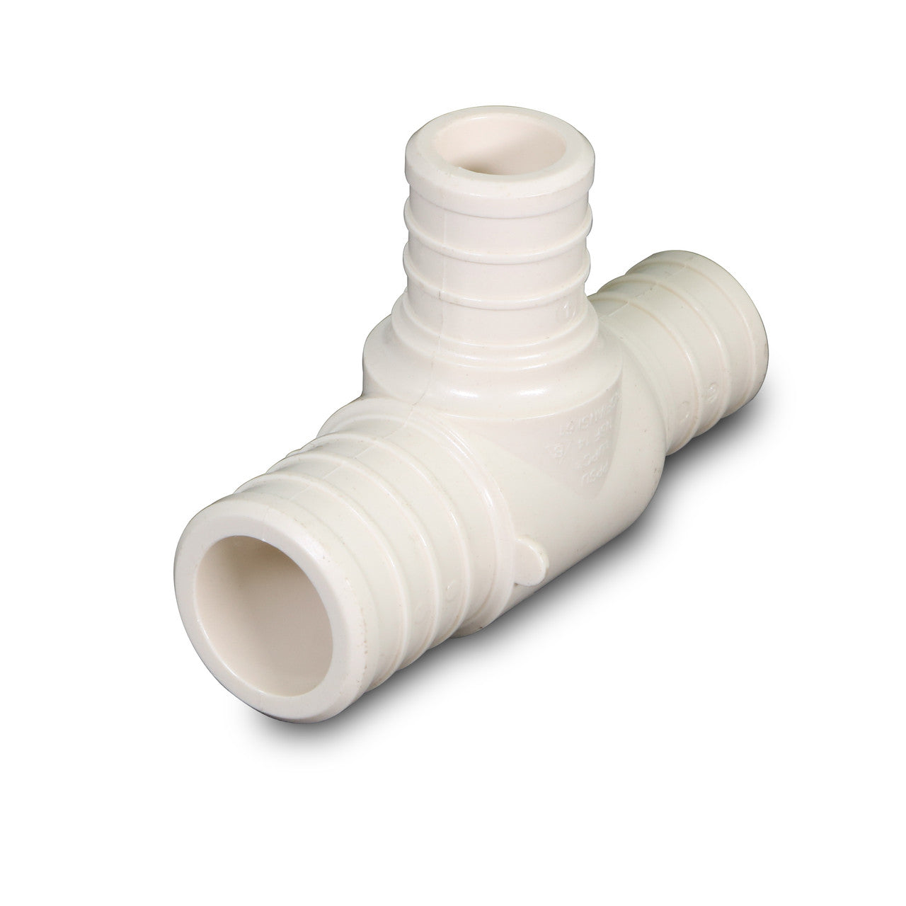 White Poly PEX F1807 REDUCING TEE
Poly Pex F1807 Crimp Pex