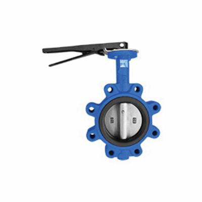 Titan wafer butterfly valve with nickel plater disc and Buna-N seat