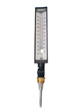 Trerice BX Industrial Thermometer, this is an instrument of extreme accuracy and rugged dependability. Available in scale sizes of 7"(AX9), 9"(BX9), & 12"(CX9), with a durable cast aluminum case, this universally adjustable, liquid-in-glass thermometer is
