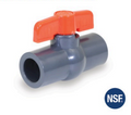PVC Ball Valve - NSF Approved Sch. 80 Solvent
