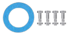 NON-ASBESTOS RING GASKET & Bolt Kits