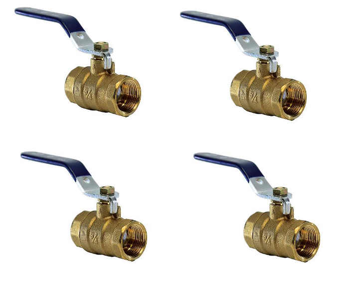 1/4" FNPT x FNPT Ball Valve Lead Free Brass - American Valve