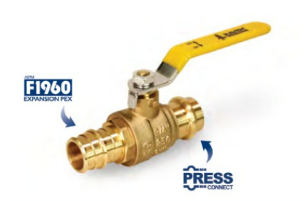 PEX BALL VALVE, propress, F1960, expansion