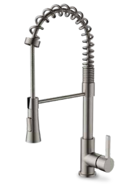 Tavo Single Handle Spring Neck Kitchen Faucet