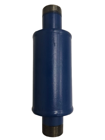 The H Series, designed with pressure external to bellows, is extremely compact to save space. Bellows head is slotted to ride on an anti-torque rail.