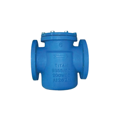 Titan flow control Basket Strainer in cast iron with bolted cover