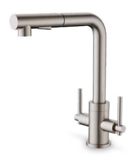 Tavo Two Handle Pull Out Kitchen Faucet