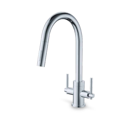 Tavo Two Handle Pull Down Kitchen Faucet